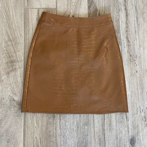 Brown snake skirt